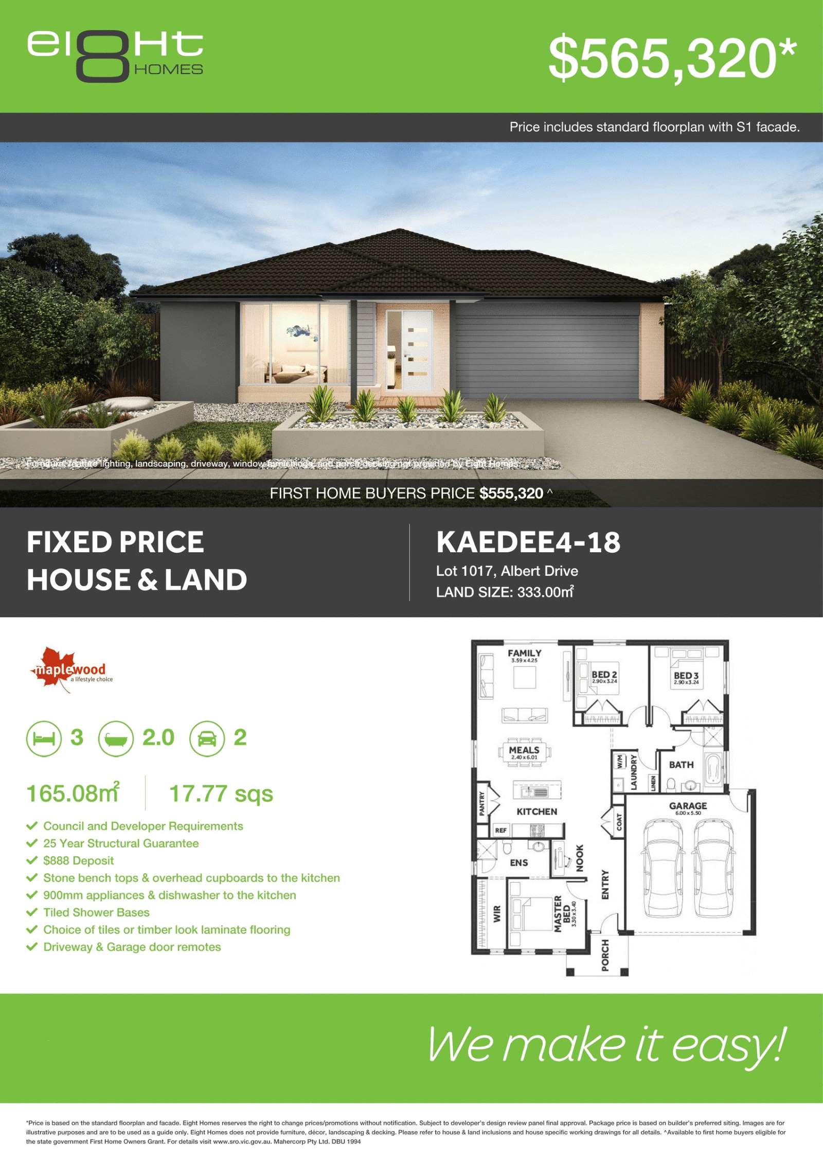 [Land for Sale] Maplewood Estate, Melton South OpenLot